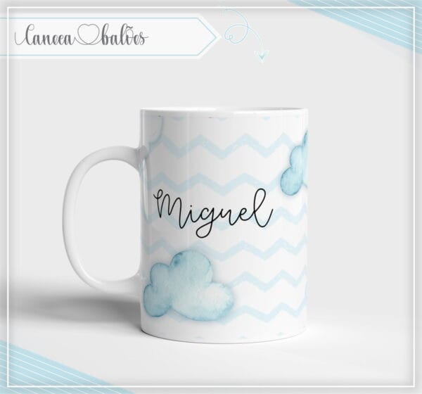 Arte Digital Caneca Balões - Arquivo Digital