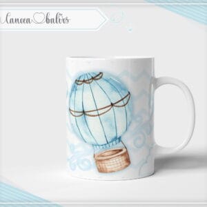 Arte Digital Caneca Balões - Arquivo Digital