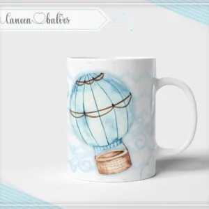 Arte Digital Caneca Balões - Arquivo Digital