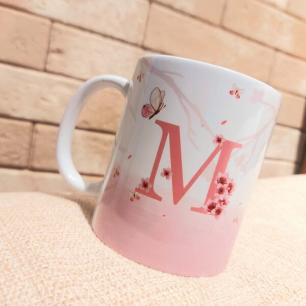 Arte Digital Caneca Cerejeira Alfabeto - Arquivo Digital