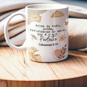 arte digital caneca colossenses 314 para sublimacao