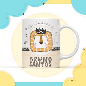 Arte Digital Caneca Cristão Menino - Arquivo Digital