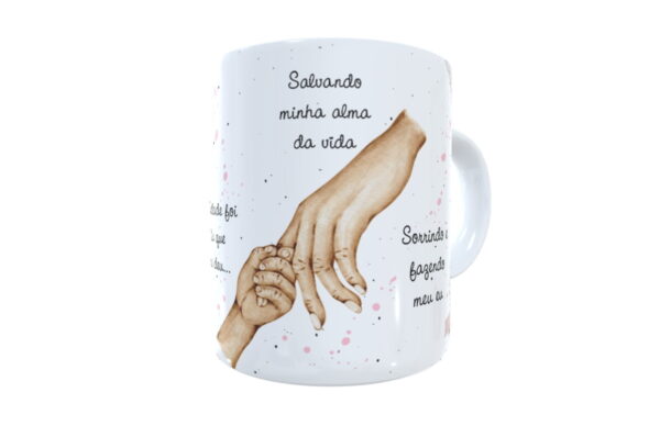 Arte Digital Caneca de Todo Amor Mãe - Png e Corel