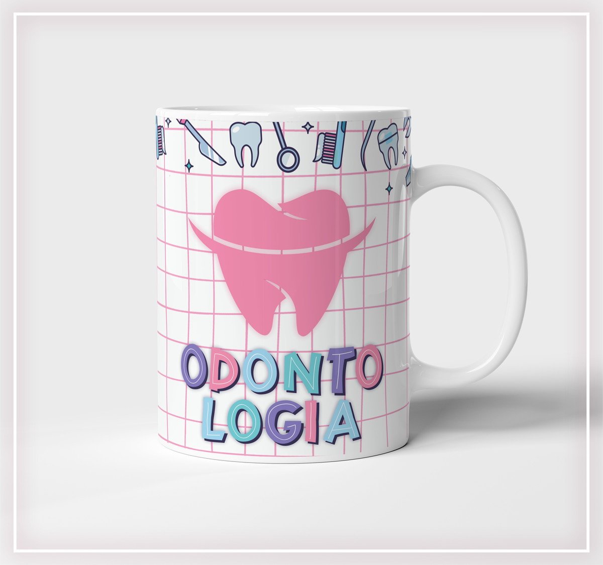 Arte Digital Caneca Dentista Sublimação (2 Modelos) 2 Arte Digital Caneca Dentista Sublimacao 2 Modelos
