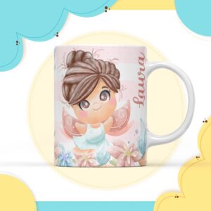 Arte Digital Caneca Fadas - Arquivo Digital