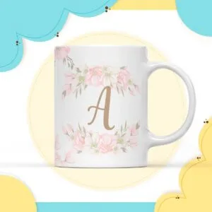 Arte Digital Caneca Floral - Arquivo Digital 6 Arte Digital Caneca Floral - Arquivo Digital