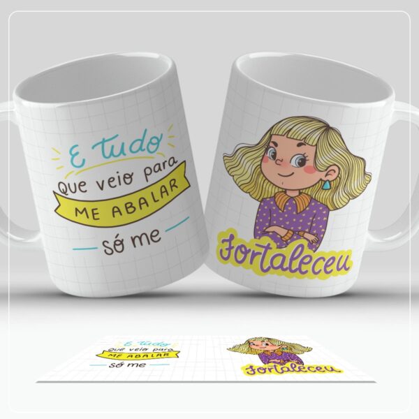 Arte Digital Caneca Frases Ilustradas- Png