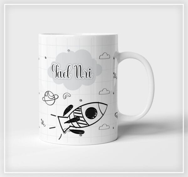 Arte Digital Caneca Galáxia - Arquivo Digital
