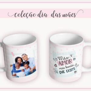 Arte Digital Caneca Mae Modelo 11 Arquivo Digital