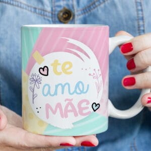 Arte Digital Caneca Mãe - Modelo 6 - Arquivo Digital
