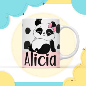 Arte Digital Caneca Panda Menina PNG para Sublimação 15 arte digital caneca panda menina png para sublimacao