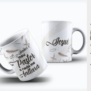 Arte Digital Caneca Pastor 03 - Arquivo Digital