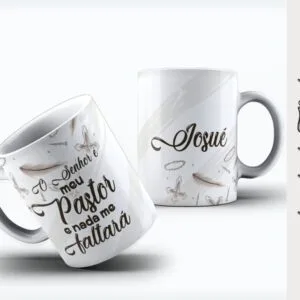 Arte Digital Caneca Pastor 03 - Arquivo Digital