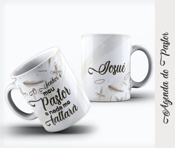 Arte Digital Caneca Pastor 03 - Arquivo Digital