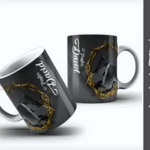 Arte Digital Caneca Pastor 07 - Arquivo Digital