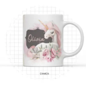 Arte Digital Caneca Unicórnio - Arquivo Digital 30 Arte Digital Caneca Unicórnio - Arquivo Digital