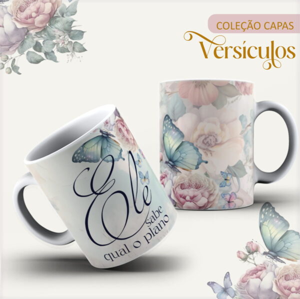 Arte Digital Canecas Versículos - Arquivo Digital