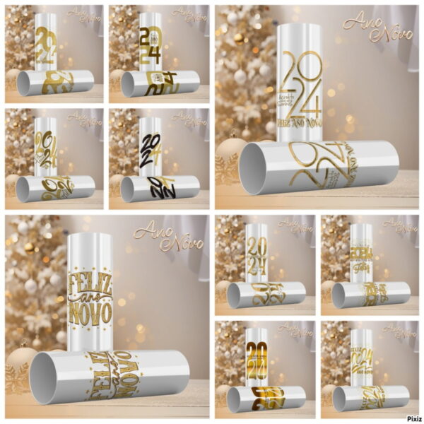 Arte Digital Long Drink - Ano Novo 2024