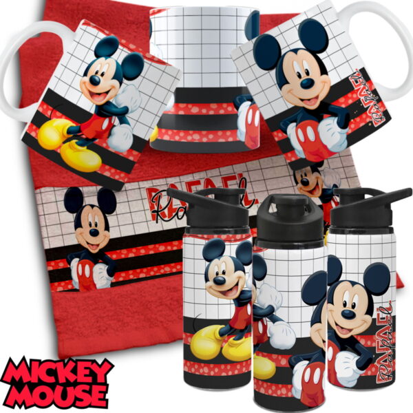 Arte Digital Personagens para Caneca, Toalhinha e Garrafinha