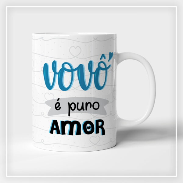 Arte para Canecas Dia dos Avós - Arquivo Digital