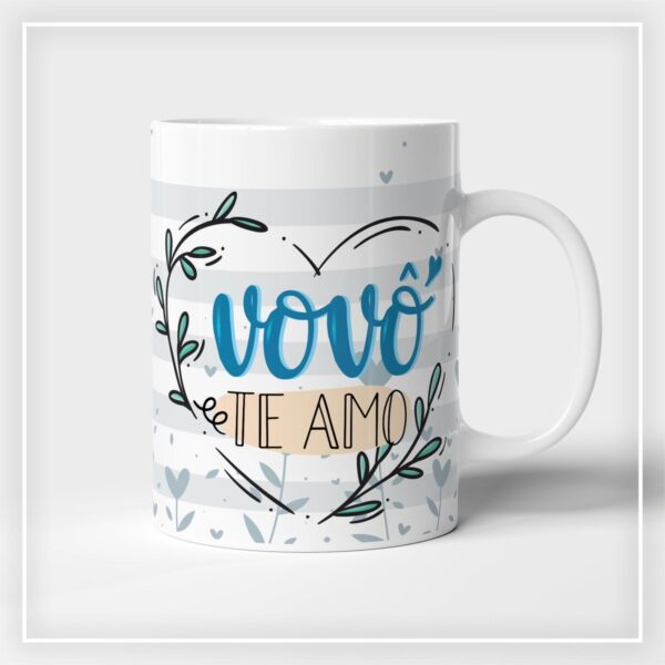 Arte para Canecas Dia dos Avós - Arquivo Digital