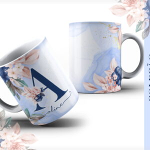 arte para sublimacao alfabeto floral aquarela com fontes