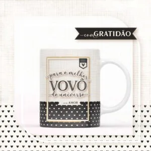 Arte para Sublimação Caneca - Vovô - Arquivo Digital