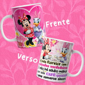 arte png amizade minnie para sublimacao e personalizados