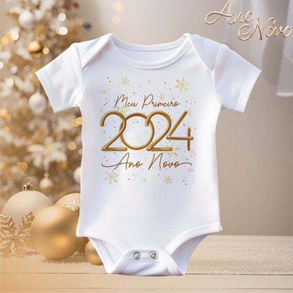 Artes Body Infantil Ano Novo 2024 - Arquivo Digital