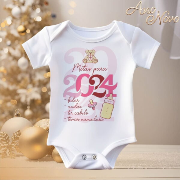 Artes Body Infantil Ano Novo 2024 - Arquivo Digital