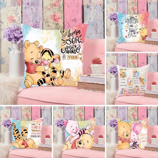 Artes Caneca + Almofada Amizade Ursinho Pooh E Amigos Corel