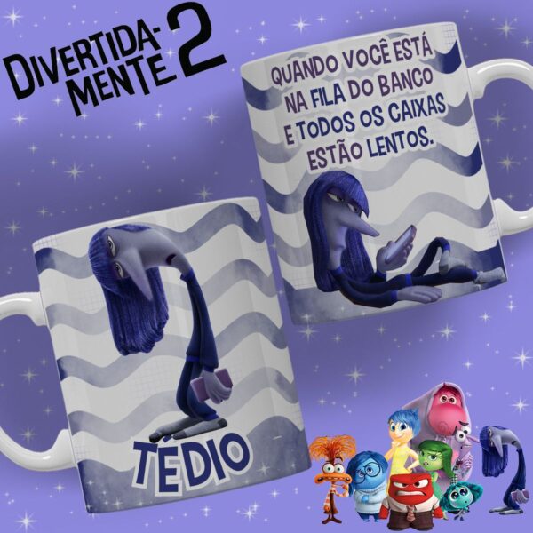 Artes Caneca Divertida Mente 2 Frases Engraçadas Png e Cdr
