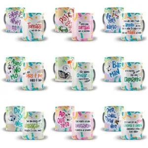 Artes Caneca Profissões Vol 1 Agrônoma Dentista Personal