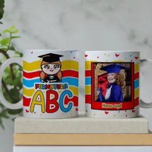 Artes Canecas Abc Menina - Arquivo Digital