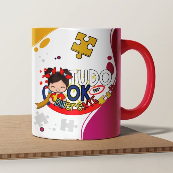 Artes Canecas Autismo - Png e Corel