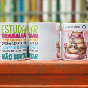 Artes Canecas Capivaras Png Elementos Soltos 5