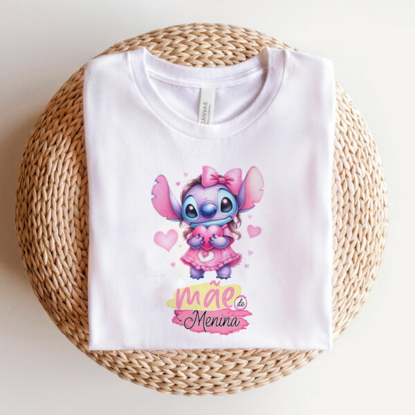 Artes Canecas Dia das Mães Stitch - Arquivo Digital