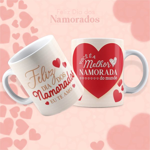 Artes Canecas Dia Dos Namorados 2023 Editável Em Corel Draw
