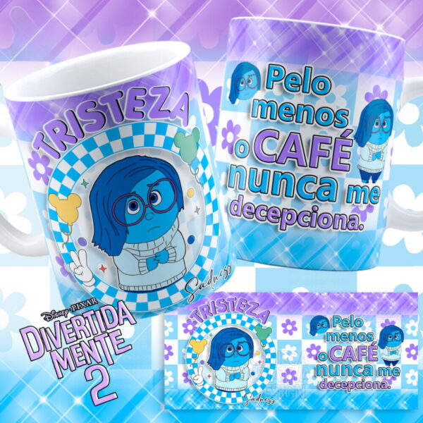 Artes Canecas Divertidamente 2 - Png