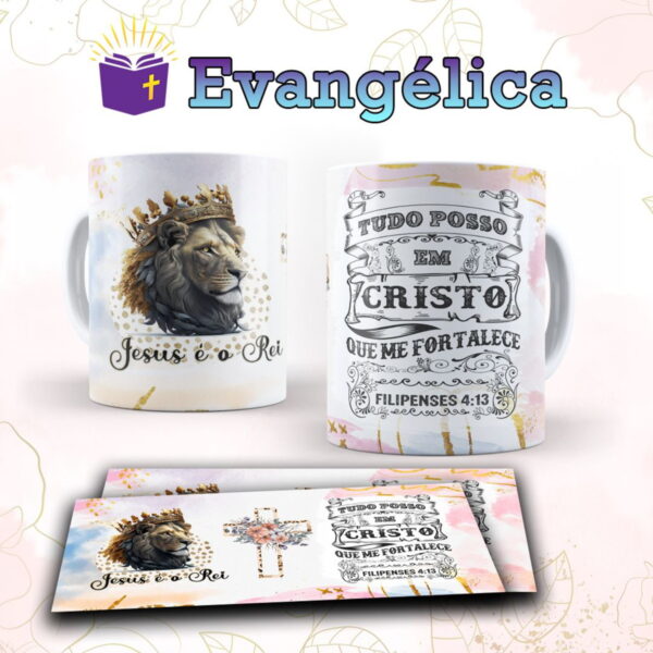 Artes Canecas Evangélicas - Arquivo Digital