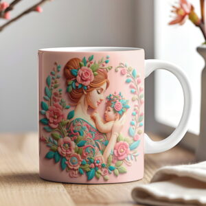 Artes Canecas Mães 3d - Png