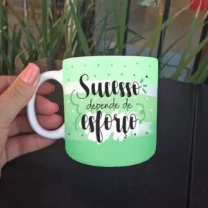 Artes Canecas Motivacionais - Arquivo Digital Sublimar