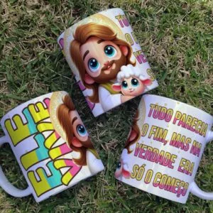 Artes Canecas Páscoa Cristã - Arquivo Digital