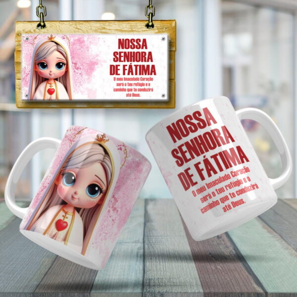 Artes Canecas Santos Católicos - Jpg