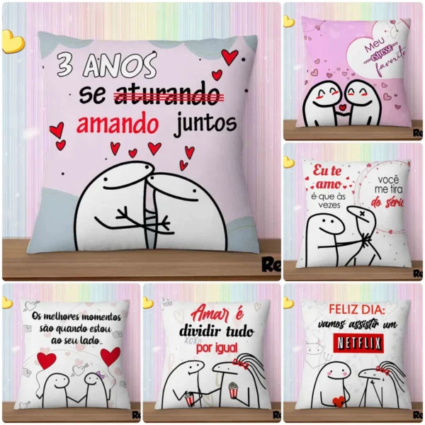 Artes Digitais Almofadas Dia dos Namorados: Baixe Agora