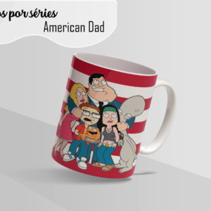 artes digitais american dad png para canecas
