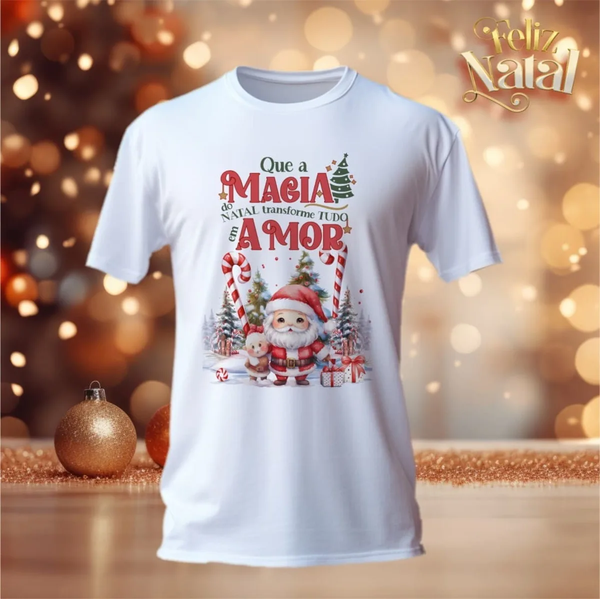 Artes Digitais Camisetas Natal - Arquivo Digital
