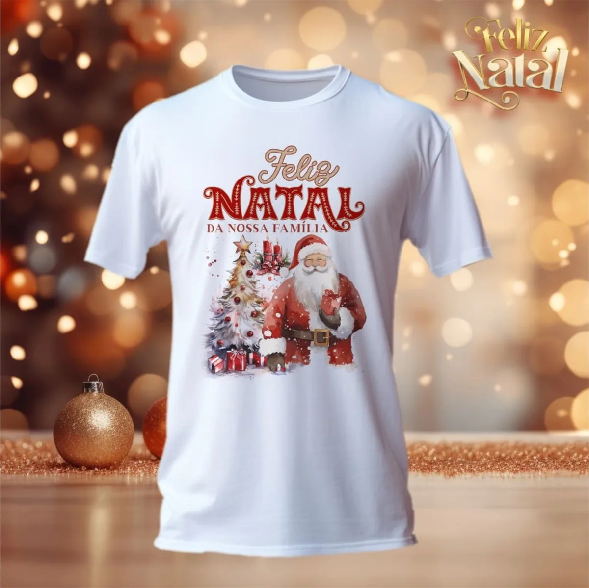 Artes Digitais Camisetas Natal - Arquivo Digital