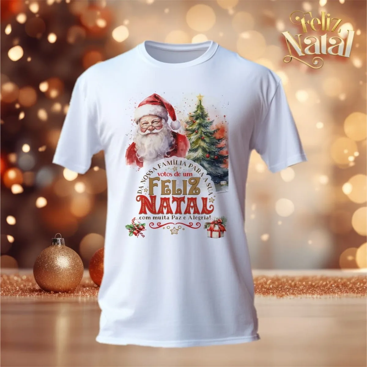 Artes Digitais Camisetas Natal - Arquivo Digital