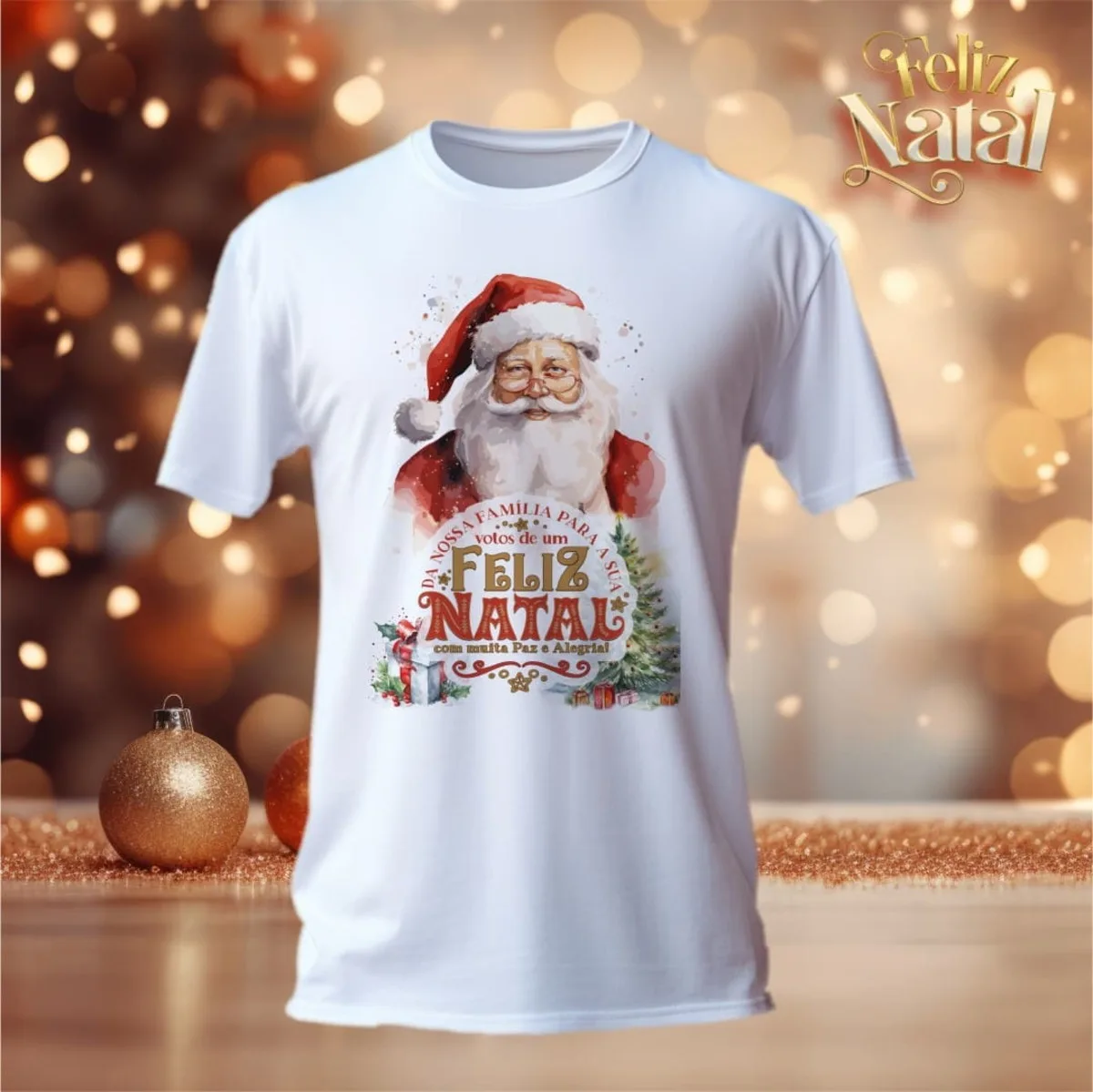 Artes Digitais Camisetas Natal - Arquivo Digital
